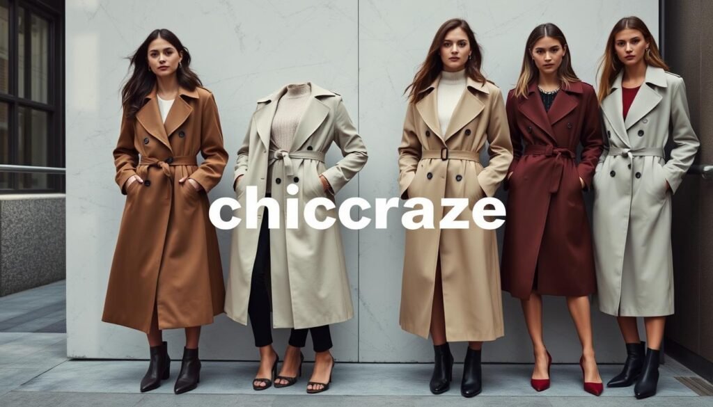 timeless trench coats for women: best coats for capsule wardrobe