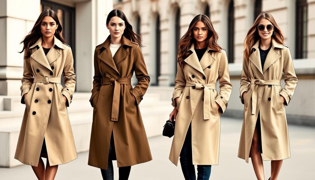 key features of best timeless trench coats